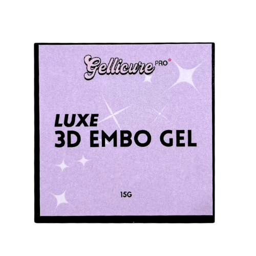 GELLICURE PRO★ Luxe 3D Embo Gel - Black