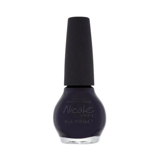 Nicole nail polish bottle on a white background