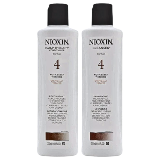 NIOXIN Scalp Therapy System 4 Noticeably Thinning Cleanser + Conditioner Set