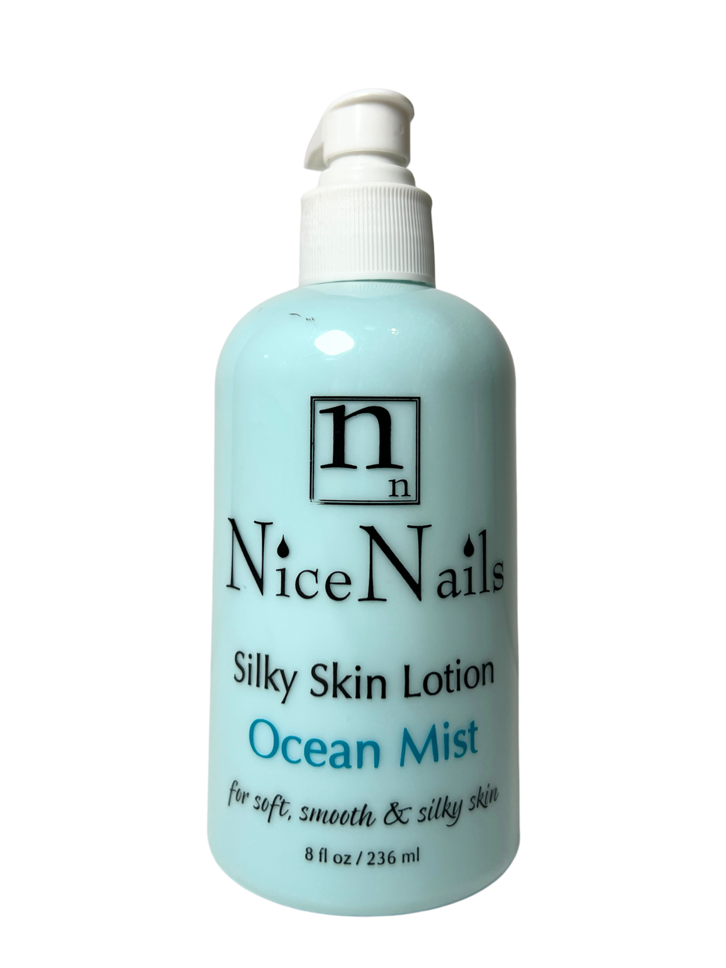 Nice Nails Silky Skin Lotion 8oz - Ocean Mist