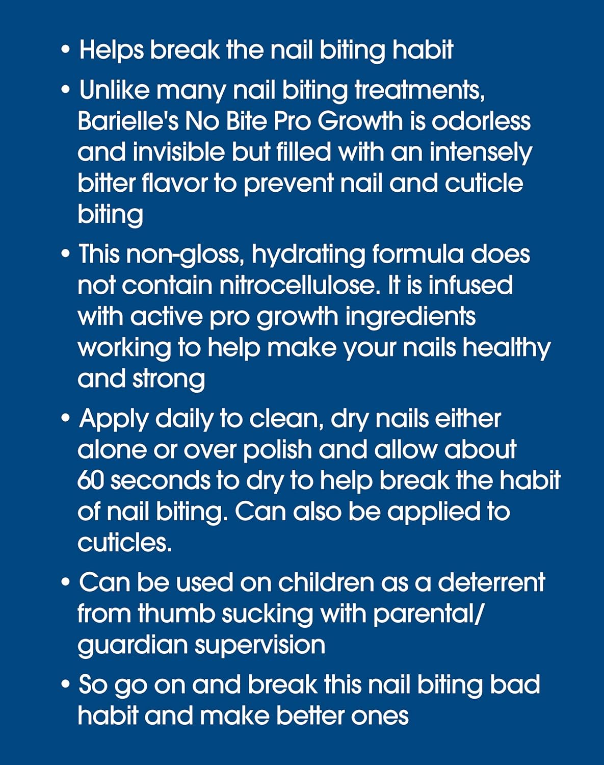 BARIELLE No Bite Pro Growth
