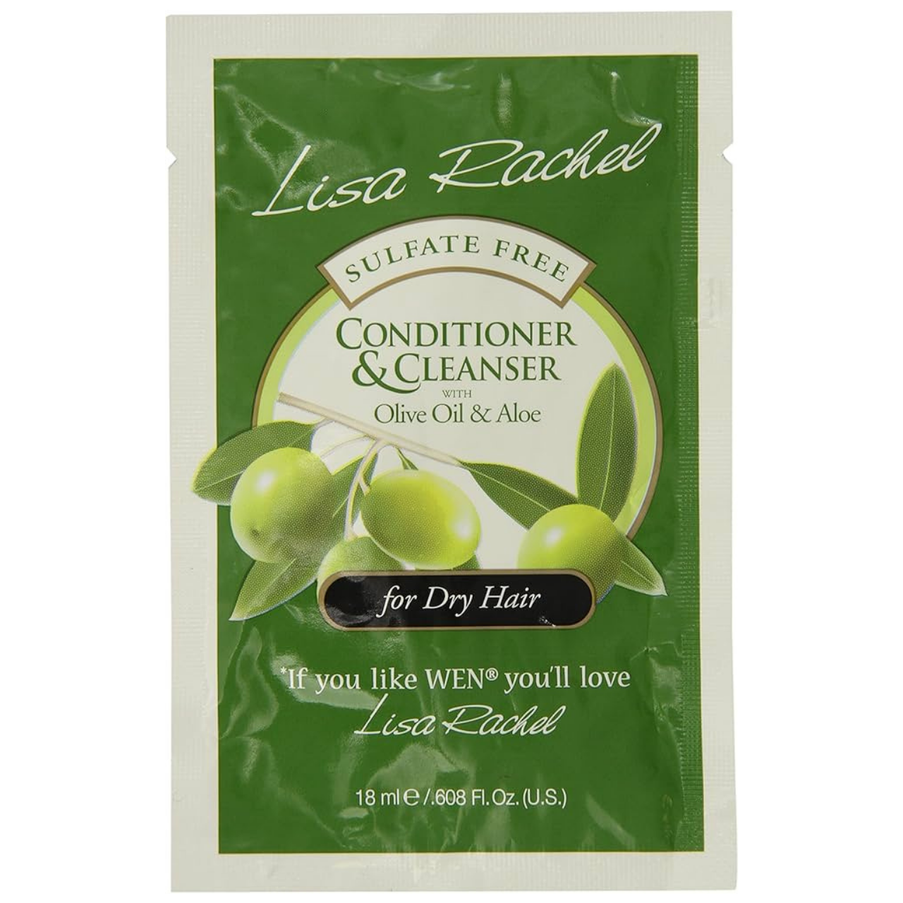 Lisa Rachel Sulfate Free Conditioner & Cleanser w/ Olive Oil & Aloe 0.6oz
