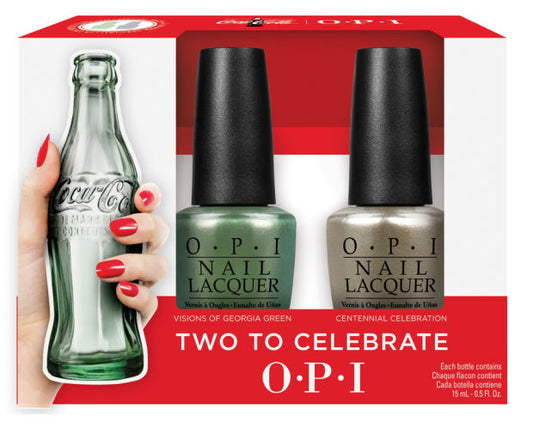 OPI Coca Cola Two To Celebrate