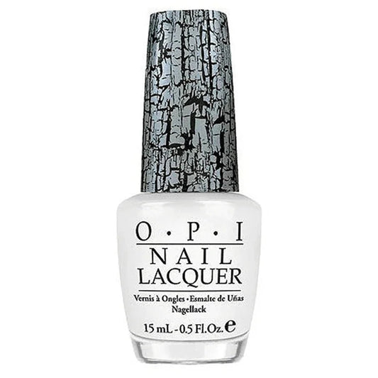 OPI Nail Lacquer 0.5oz - White Shatter #E54