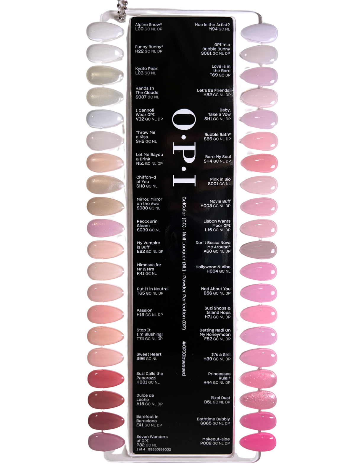 OPI Color Chart – NAIL SUPPLY HOUSE