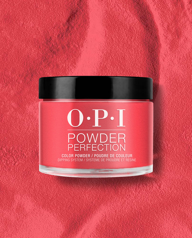 OPI Powder Perfection 1.5oz - Red Hot Rio #DPA70