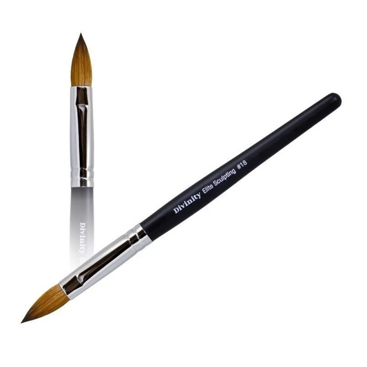Kupa Divinity Elite Sculpting Acrylic Nail Brush - #18