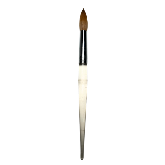Pure Kolinsky Brush Clear Handle - #22
