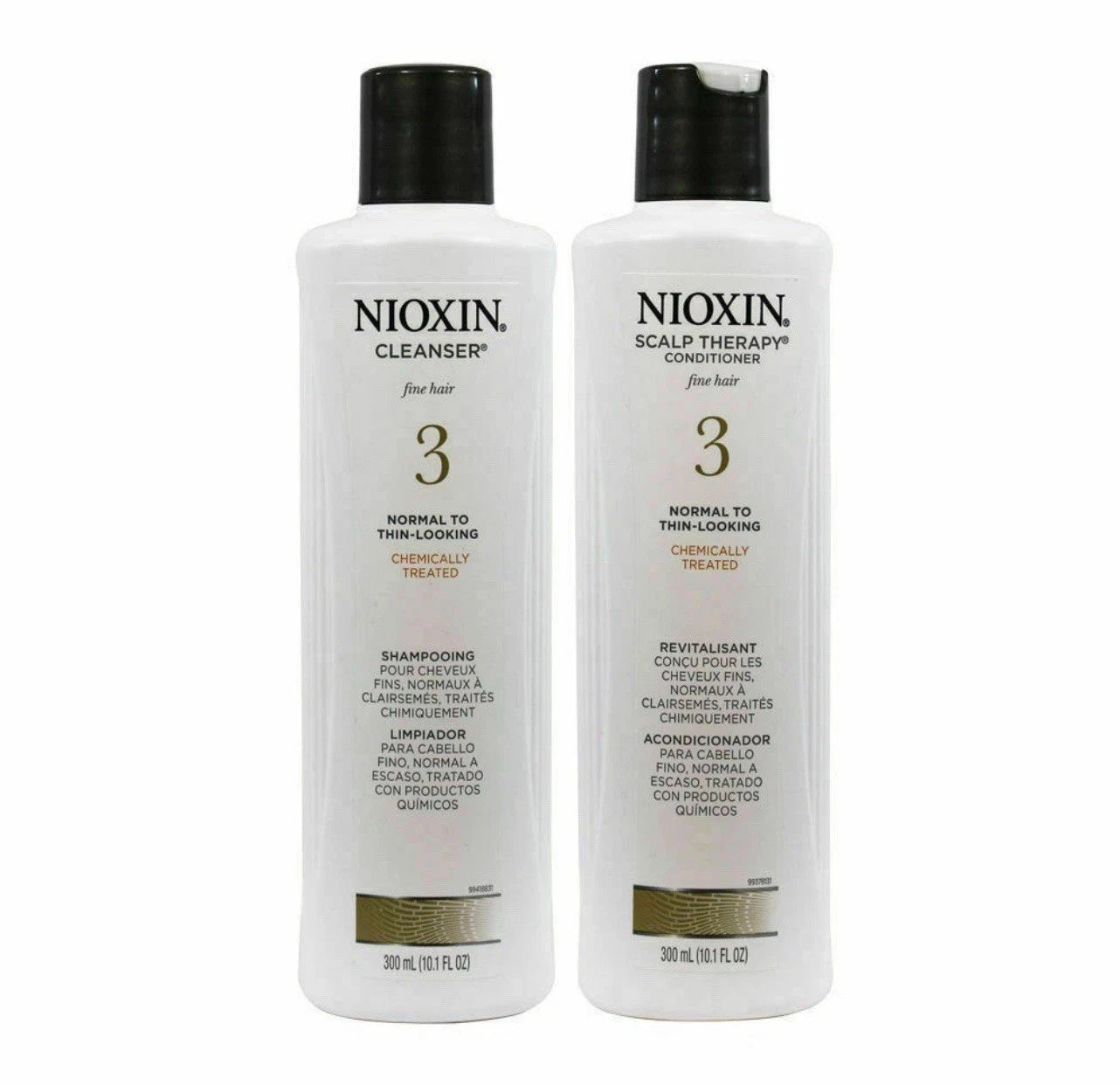 NIOXIN Scalp Therapy System 3 Normal To Thin-Looking Cleanser + Conditioner Set