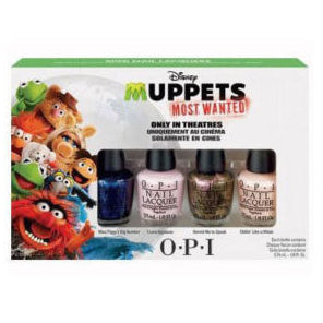 OPI Muppets Most Wanted Mini Nail Lacquers
