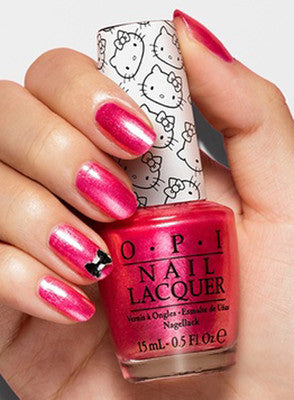 OPI Nail Lacquer 0.5oz -  Say Hello Kitty!