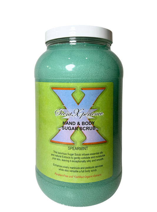 SCENT XPERIENCE Hand & Body Sugar Scrub - Spearmint