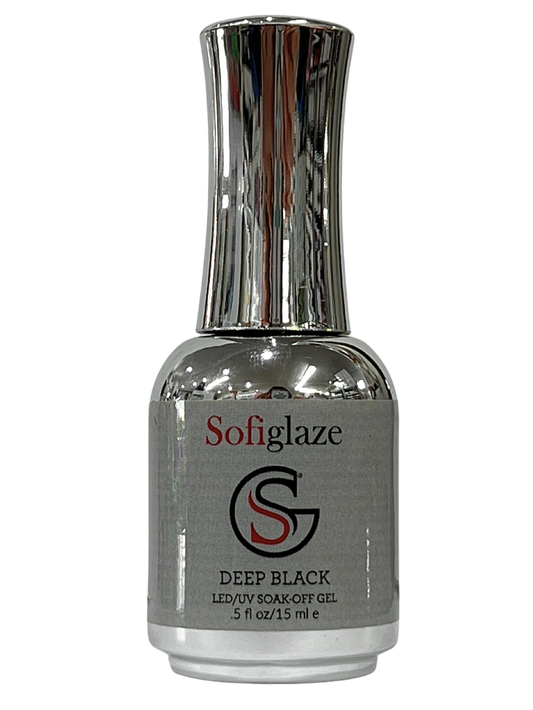SOFIGLAZE Gel Deep Black 0.5 oz