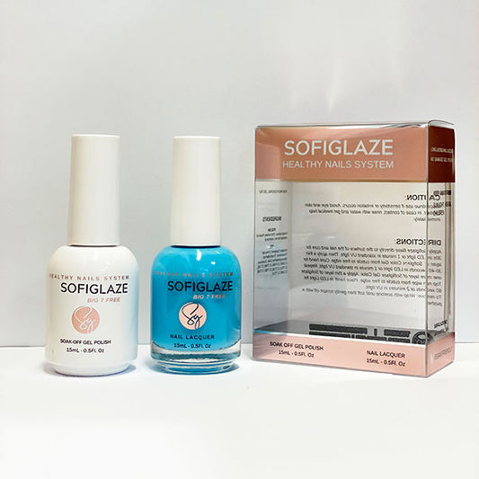 SOFIGLAZE Duo 0.5oz Matching Color Gel & Nail Polish - SGDUO#63 image 0