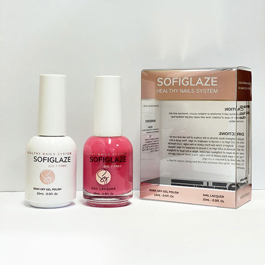 SOFIGLAZE Duo 0.5oz Matching Color Gel & Nail Polish - SGDUO#67 image 0