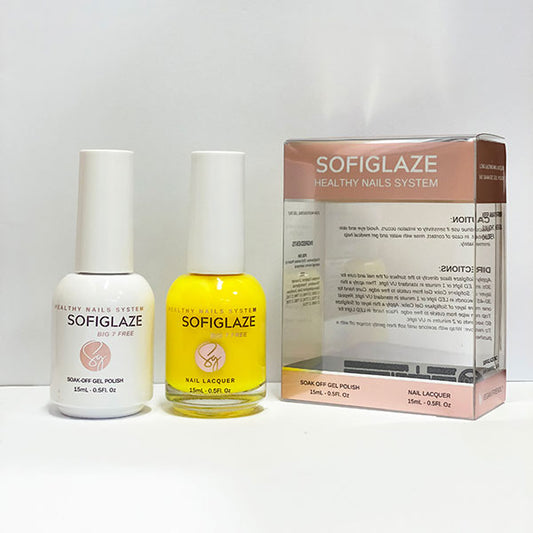 SOFIGLAZE Duo 0.5oz Matching Color Gel & Nail Polish - SGDUO#66 image 0