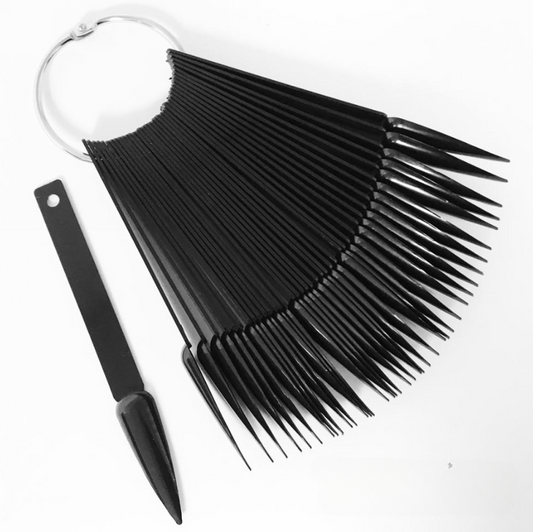 BERKELEY Stiletto Tip Ring 50ct - Black