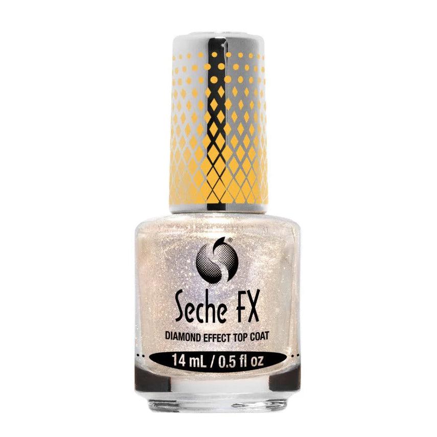 Seche FX Diamond Effect Top Coat 0.5oz - Gold