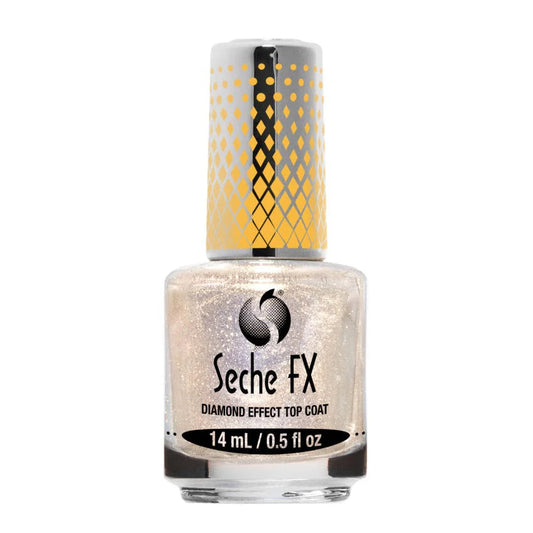 Seche FX Diamond Effect Top Coat 0.5oz - Gold